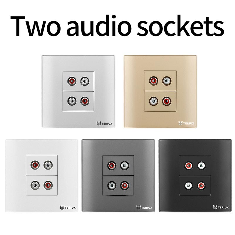 2 holes audiomuurpad